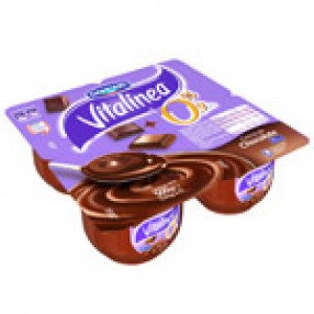 DANONE VITALINEA yogur cremoso chocolate pack 4